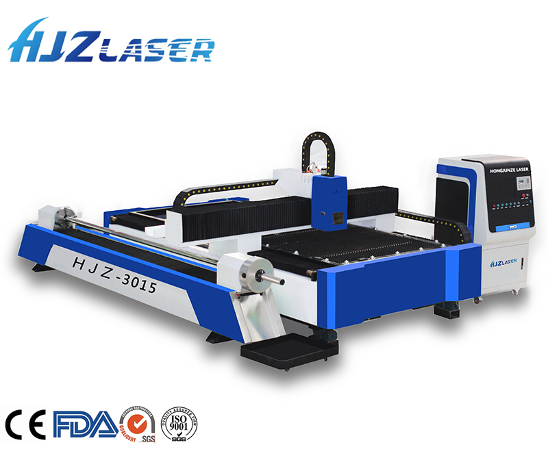 Fiber Laser Metal Sheet And Tube Cutting Machine